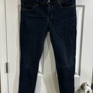 American Eagle Outfitters Dark Blue Skinny Jeans